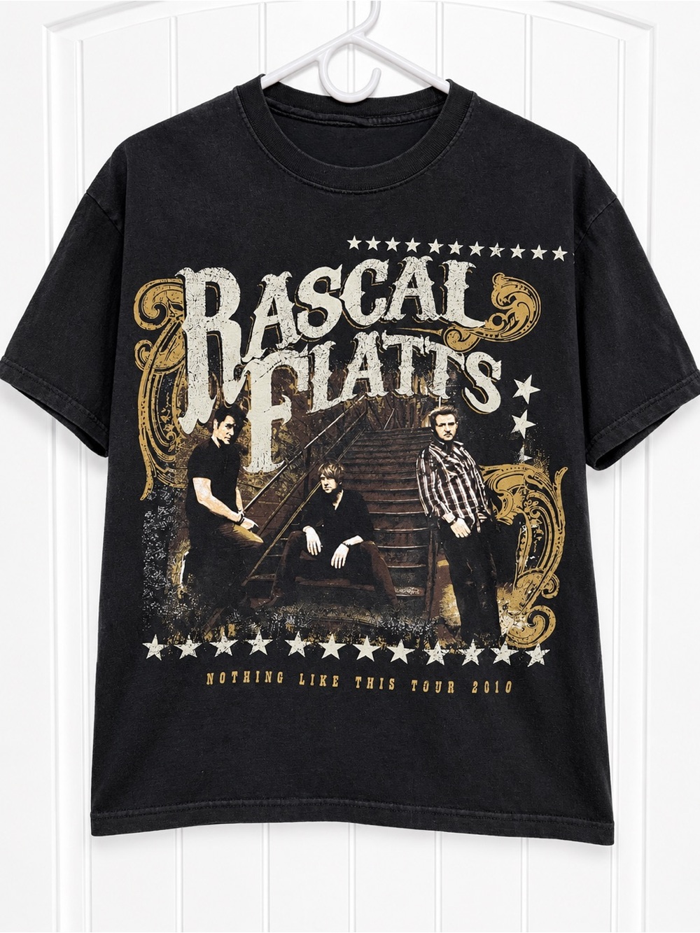 Rascal Flatts Nothing Like This 2010 Tour Concert Tee Large